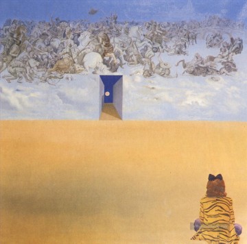 Salvador Dali Werke - Kampf in den Wolken Salvador Dali